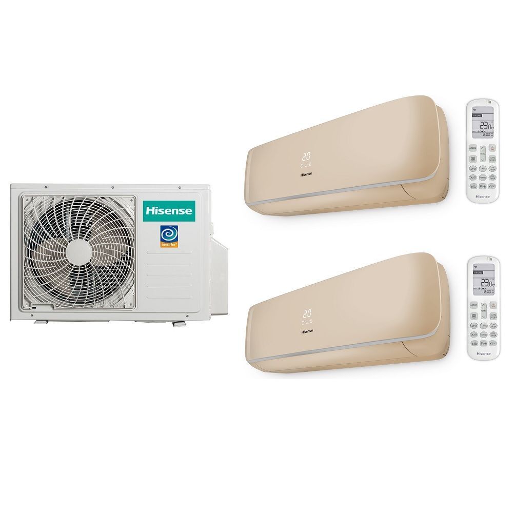 Hisense CHAMPAGNE FREE MATCH DC INVERTER на 2 блока