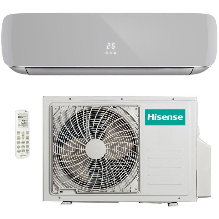 Hisense SILVER CRYSTAL SUPER DC Inverter 2025 WI-FI