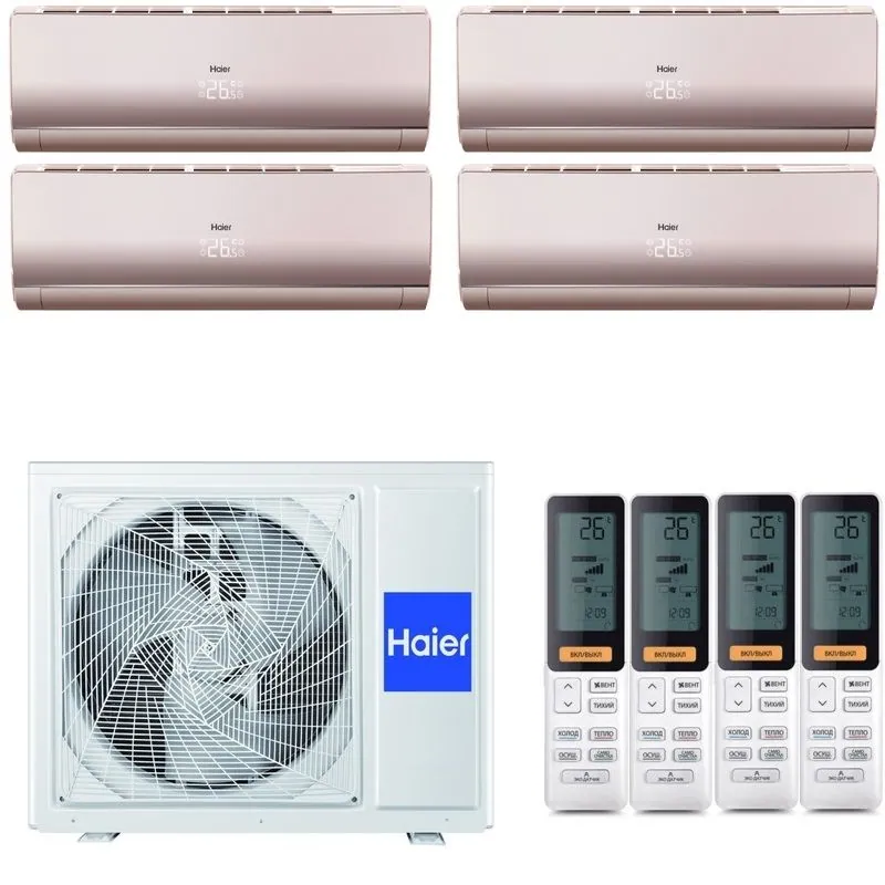 Haier Flexis-SM GOLD на 4 блока