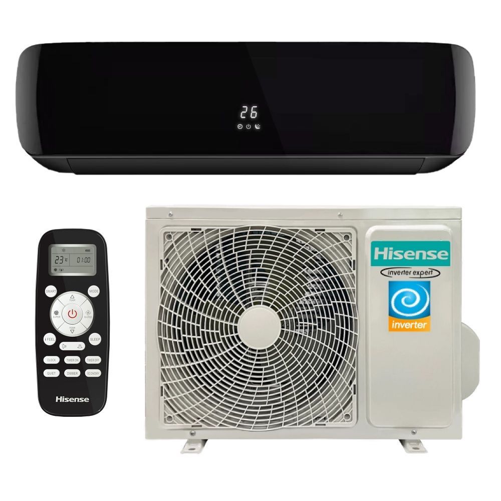 Hisense BLACK CRYSTAL SUPER DC Inverter 2025 WI-FI