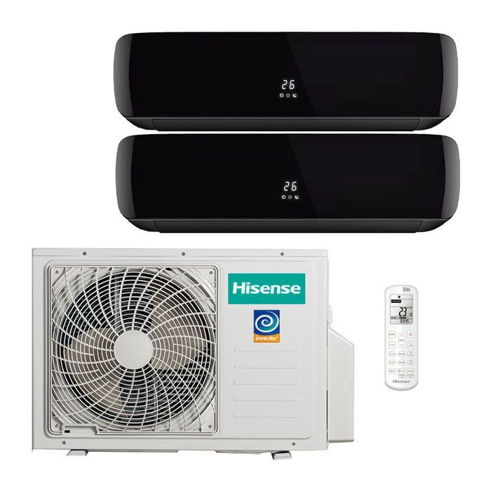 Hisense PREMIUM BLACK DC INVERTER на 2 блока
