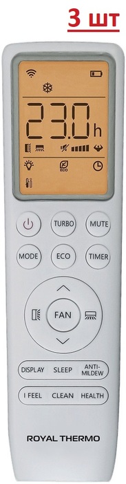 товар Royal Thermo Barocco DC Black на 3 блока Royal Thermo