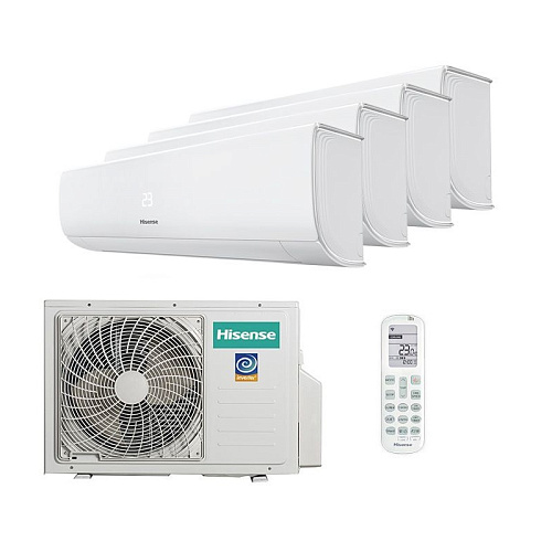 Hisense ZOOM FREE MATCH DC INVERTER на 4 блока