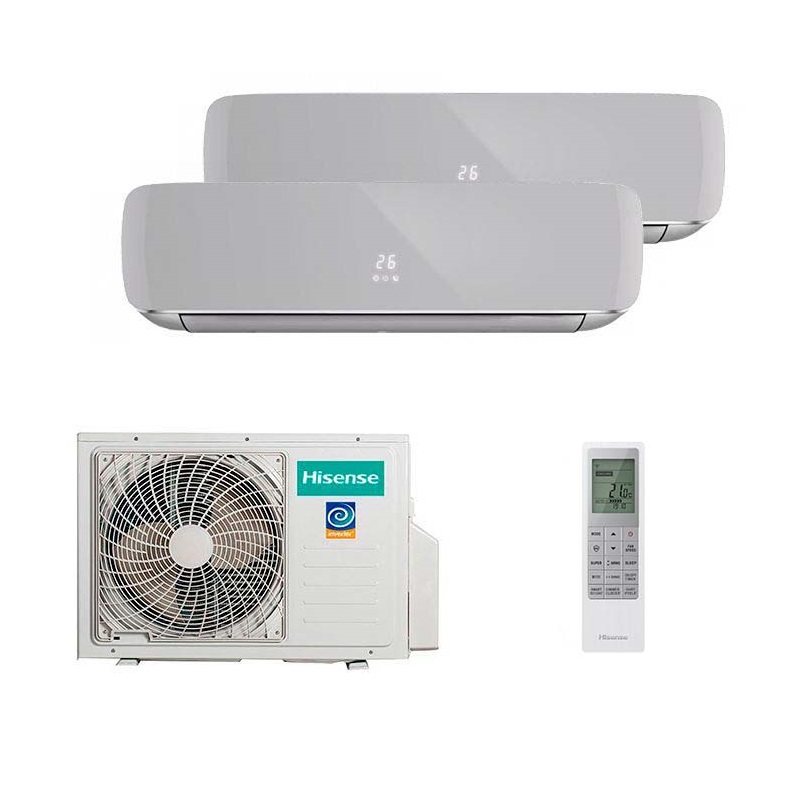 Hisense Premium SILVER Free Match DC Inverter R32 на 2 блока