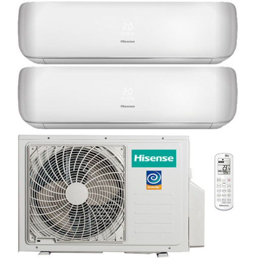 Hisense PREMIUM DESIGN FREE MATCH DC INVERTER на 2 блока
